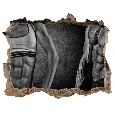 3d-s lyuk vizuális effektusok matrica Erő és elszántság