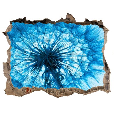 3d-s lyuk vizuális effektusok matrica A víz alatti világ kék árnyalatokban