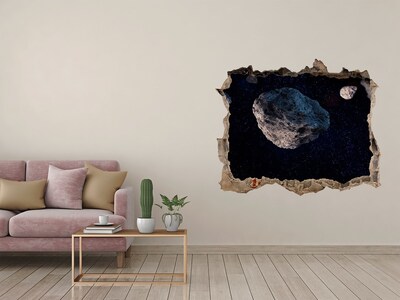 3d lyuk fal dekoráció Meteora