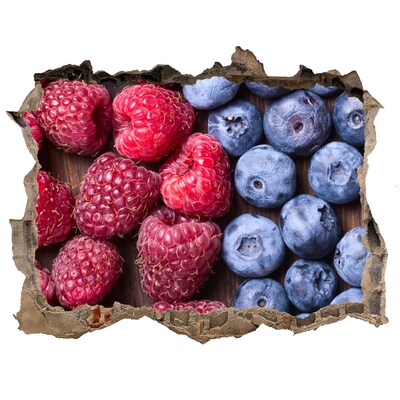 3d lyuk fal dekoráció Gyümölcsös lyuk a falban