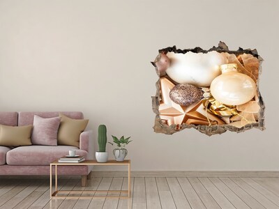 3d lyuk fal dekoráció Lyuk a falban karácsonyi díszek