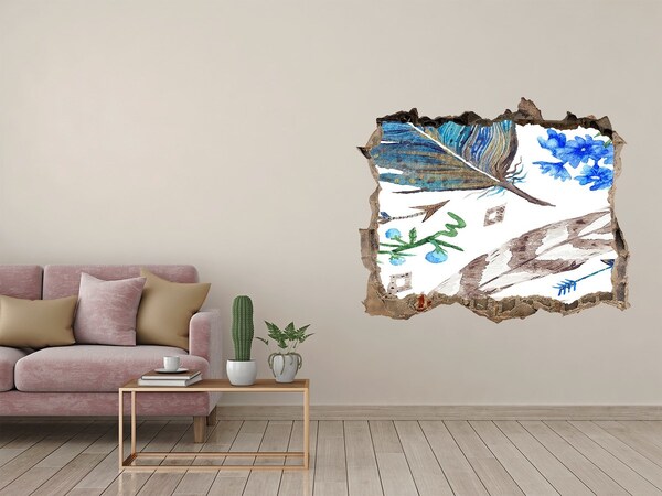 3d lyuk fal dekoráció Egy titokzatos oázis a dzsungelben