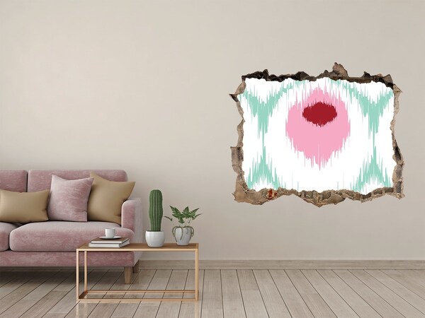 3d lyuk fal dekoráció Hang illúzió betonban