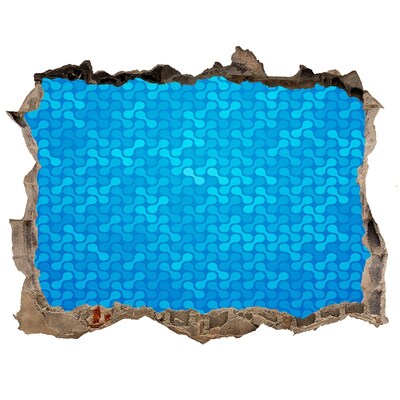 3d lyuk fal dekoráció Víztükör