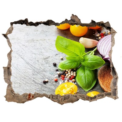 3d lyuk fal dekoráció Konyhai inspirációk a falak mögül