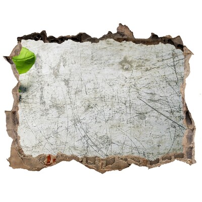 3d lyuk fal dekoráció Egy romos fal kilátással az égre