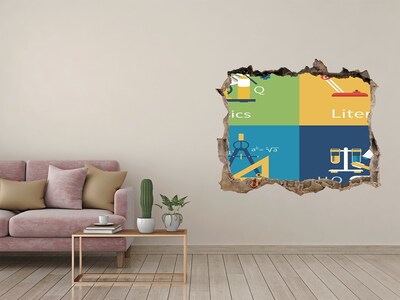 3d lyuk fal dekoráció Tudomány a gyakorlatban