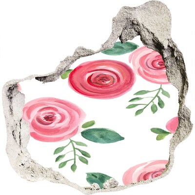 3d fali matrica lyuk a falban Viráglyuk a falban