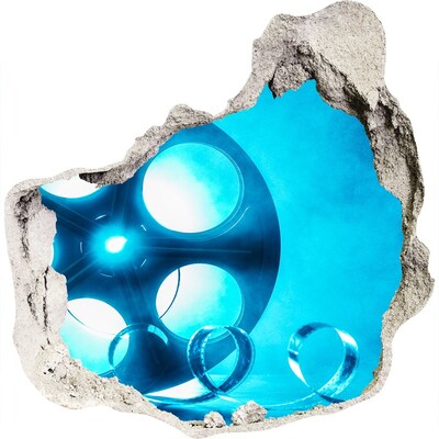 3d fali matrica lyuk a falban Mozi akcióban