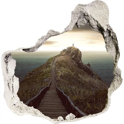 3d fali matrica lyuk a falban Út a mennybe