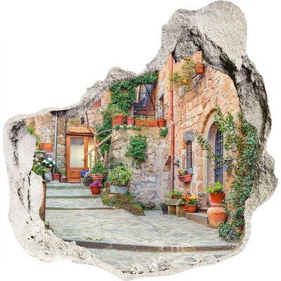 3d fali matrica lyuk a falban Egy bájos város Toszkánában