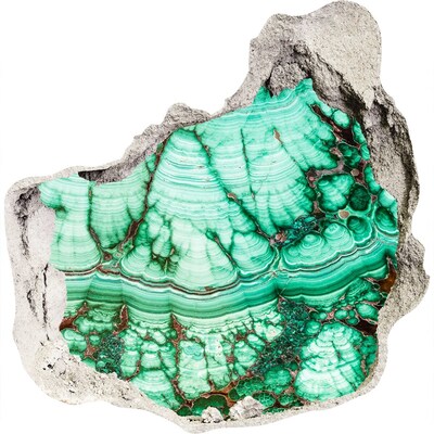 3d fali matrica lyuk a falban Malachit-barlang