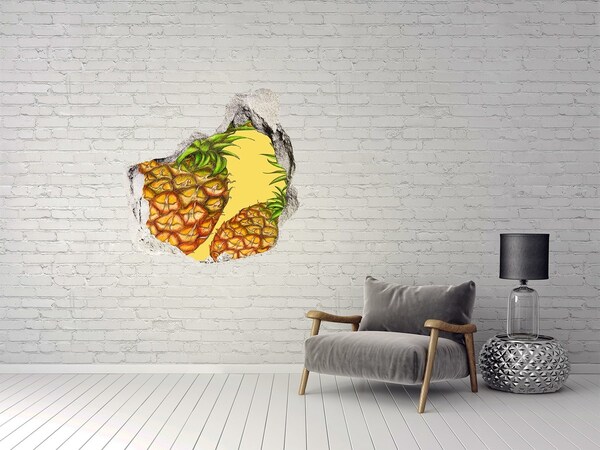 3d fali matrica lyuk a falban Ananász színszivárgás