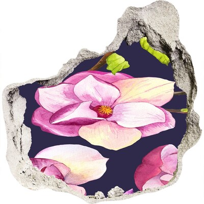 3d fali matrica lyuk a falban Virágmotívum betonban