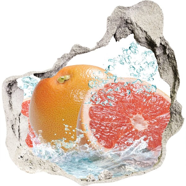 3d fali matrica lyuk a falban Grapefruit