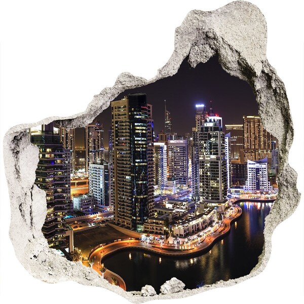 Fali matrica lyuk a falban Marina dubai