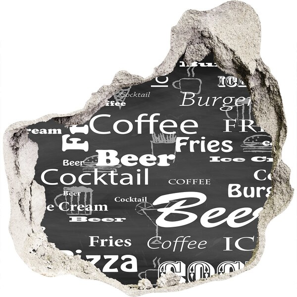 Fali matrica lyuk a falban Kulináris káosz a lyukban