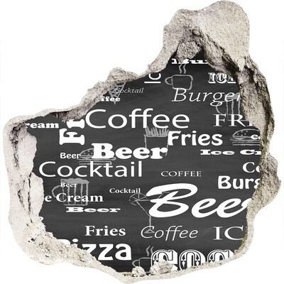 Fali matrica lyuk a falban Kulináris káosz a lyukban