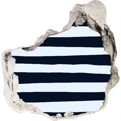 Fali matrica lyuk a falban Áttörés a tenger mélyére