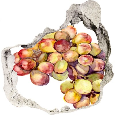 Fali matrica lyuk a falban Gyümölcs egy lyukban a falban