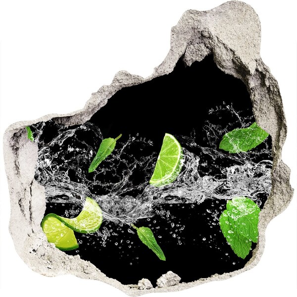 Fali matrica lyuk a falban Frissítő lime koktél