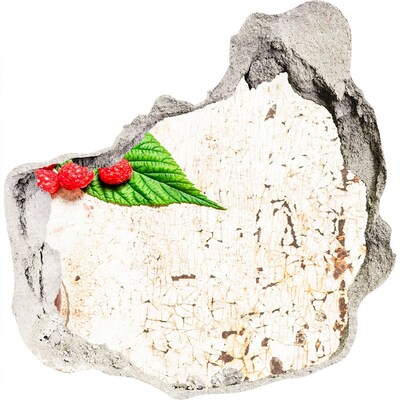 Fali matrica lyuk a falban Gyümölcsös báj egy sérült falban