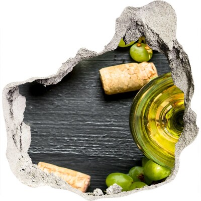 Fali matrica lyuk a falban Bor és szőlő