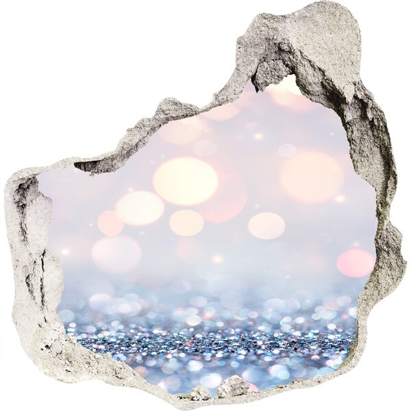 Fali matrica lyuk a falban A lyuk mögötti fényes tér