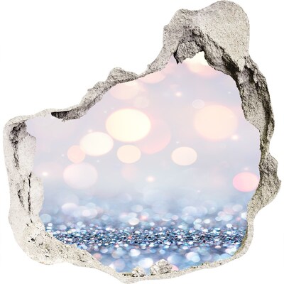 Fali matrica lyuk a falban A lyuk mögötti fényes tér