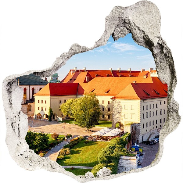 Fali matrica lyuk a falban Krakkó, lengyelország