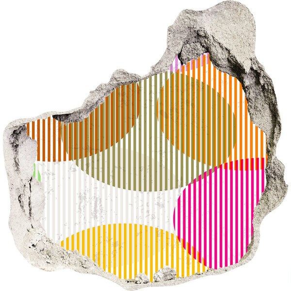 Fali matrica lyuk a falban Absztrakt lyuk a falban