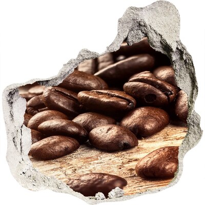 Fali matrica lyuk a falban Kávé a fal szívében