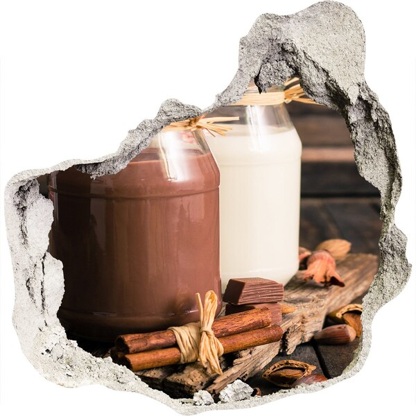 Fali matrica lyuk a falban Csokoládé finomságok természetes környezetben