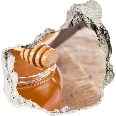 Fali matrica lyuk a falban Méz egyenesen a kaptárból