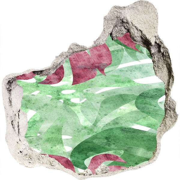 Fali matrica lyuk a falban Trópusi dzsungel