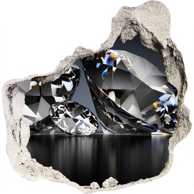 Fali matrica lyuk a falban Gyémánt-barlang