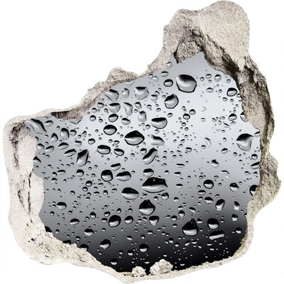 Fali matrica lyuk a falban Tükörkép a vízben