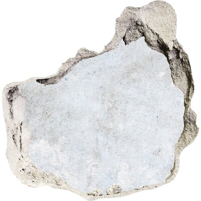 Fali matrica lyuk a falban Egy sérült fal kék háttérrel