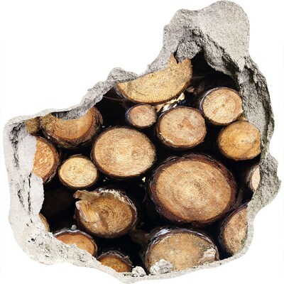 Fali matrica lyuk a falban Fa a falban lévő lyukban