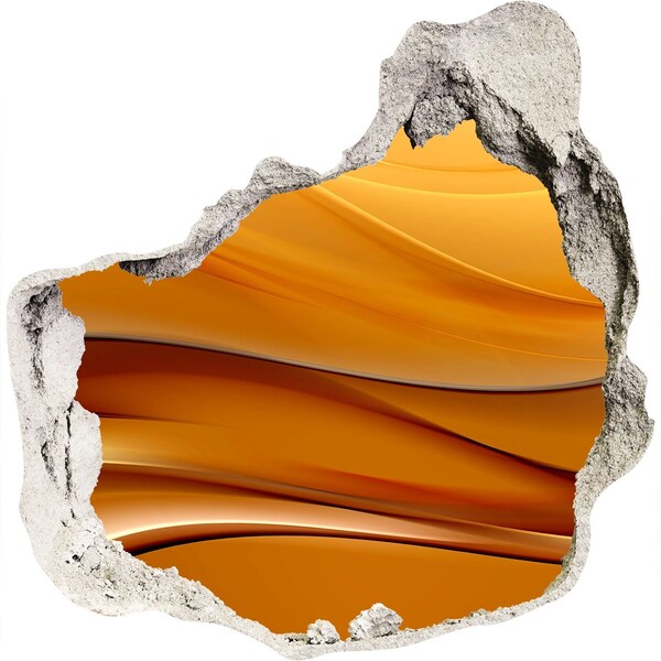 Fali matrica lyuk a falban Arany hullám a falban