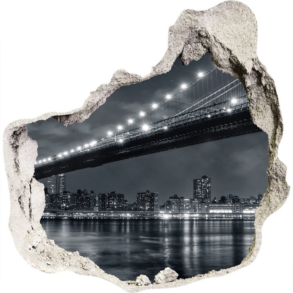 3d-s lyukat fali matrica Brooklyn híd