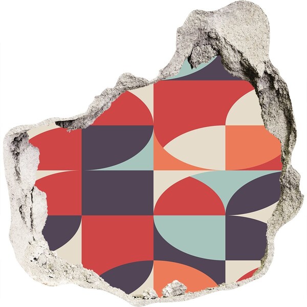 3d-s lyukat fali matrica Geometria romokban