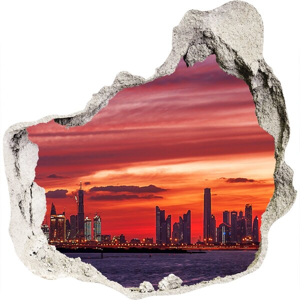 3d-s lyukat fali matrica Sunset dubai