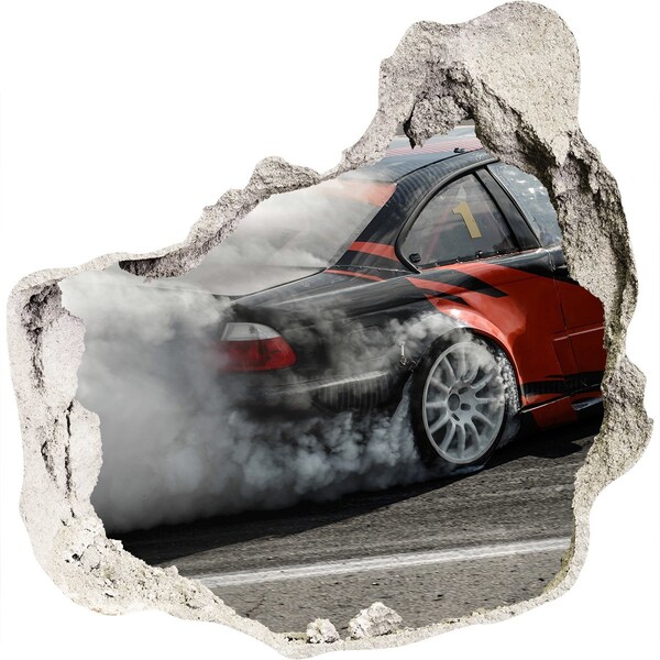 3d-s lyukat fali matrica Versenyautó akcióban