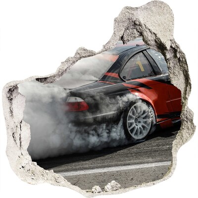 3d-s lyukat fali matrica Versenyautó akcióban