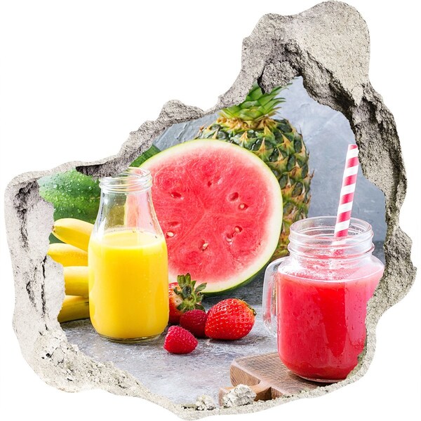 3d-s lyukat fali matrica Gyümölcsös koktélparadicsom