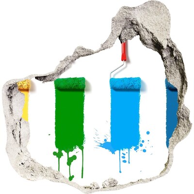 3d-s lyukat fali matrica Festészet új stílusban