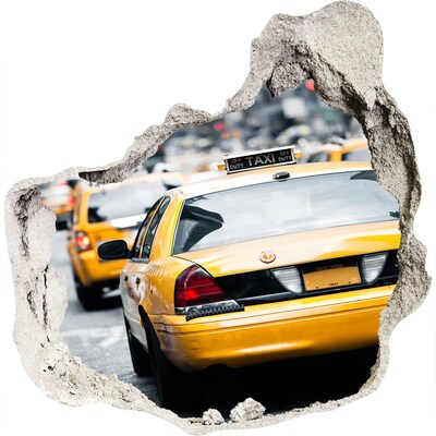 3d-s lyukat fali matrica New York-i taxik akcióban