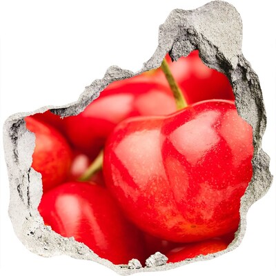 3d-s lyukat fali matrica Lédús cseresznyék egy lyukban a falban