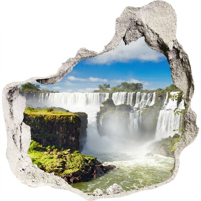 3d-s lyukat fali matrica Iguazú-vízesés